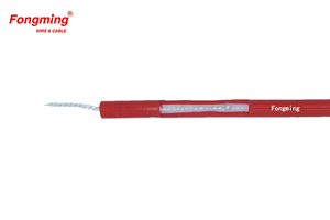Cable calefactor eléctrico con aislamiento de silicona 200C 600V