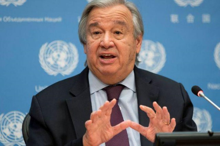 El Secretario General de la ONU declara una ＂emergencia climática＂ para los líderes de la ONU