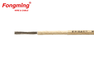 Cable de fibra de vidrio de mica 450C 600V UL5107