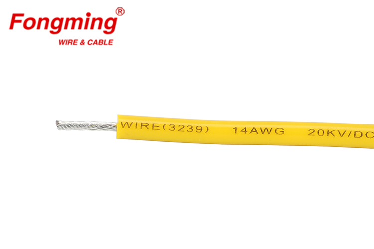 Cable de silicona 200C 10KV UL3239